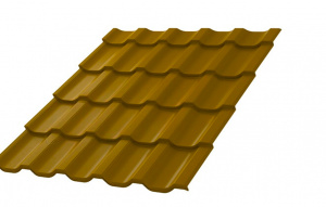 Металлочерепица МП Трамонтана-S NormanMP (ПЭ-01-1018-0.5)