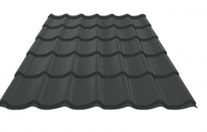 Металлочерепица МП Трамонтана-XL NormanMP (ПЭ-01-7016-0.5)