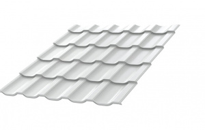 Металлочерепица МП Трамонтана-XL NormanMP (ПЭ-01-9010-0.5)