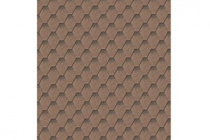 Гибкая черепица IKO Armourshield Dual brown ultra
