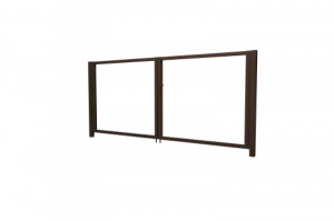 Ворота Жалюзи 1,68х4,0 без заполнения