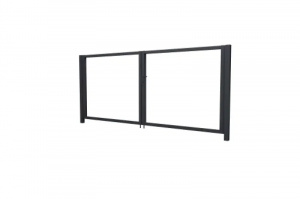 Ворота Жалюзи 2,0х4,0 без заполнения