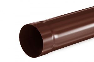 Водосточная система Aquasystem PE Труба водосточная 90/125 RAL8017