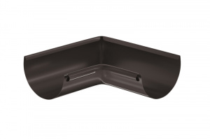 Водосточная система Aquasystem  PE Угол желоба внутренний, 90/125 RR32 и наружный