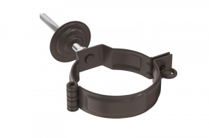 Водосточная система Aquasystem PU Хомут трубы под метиз, 90/125 RR32