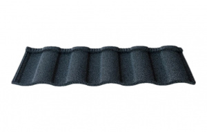 Композитная черепица TimsTile Роман 1340*420 мм Черно-белый (14)