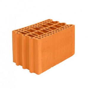 Керамический камень Porotherm 25М, поризованный М100 10,53НФ