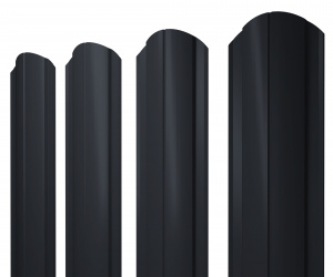 Штакетник Круглый фигурный 0,45 PE