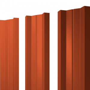 Штакетник М-образный А 0,4 PE-Matt-Double 