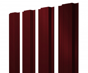 Штакетник Прямоугольный 0,45 Drap TwinColor 