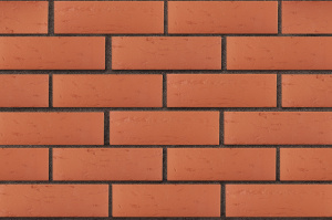 Кирпич облицовочный ЛСР темно-красный гладкий, утолщенные стенки, М175, 250*120*65 мм