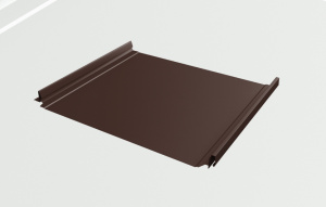 Кликфальц Pro Grand Line 0,45 Drap с пленкой на замках RAL 8017 шоколад