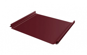 Кликфальц Pro Grand Line 0,45 Drap ST с пленкой на замках RAL 3005 красное вино