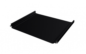 Кликфальц Pro Grand Line 0,45 Drap TR с пленкой на замках RAL 9005 черный