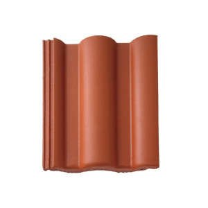 Цементно-песчаная черепица BRAAS Таунус красная