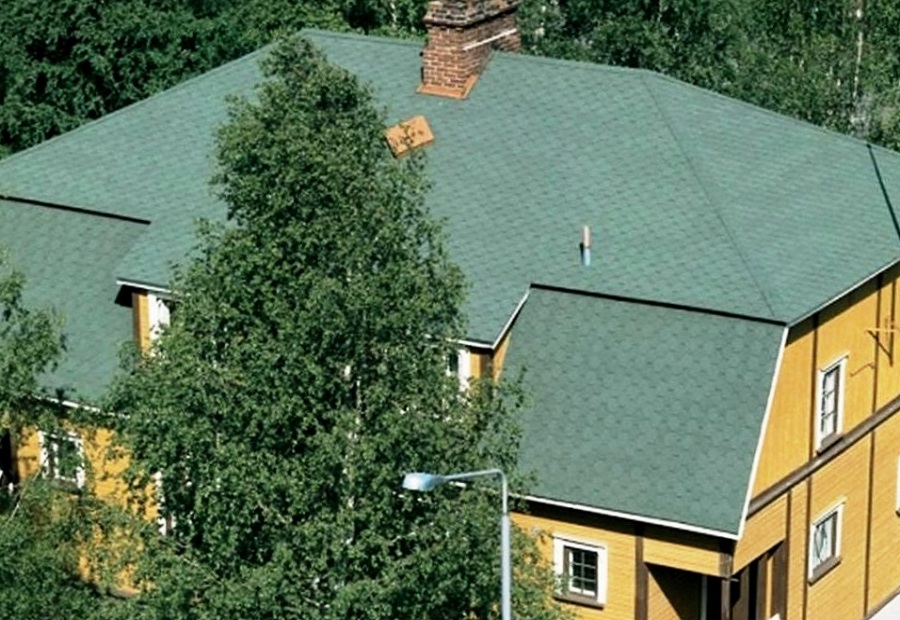 103-1 Гибкая черепица Katepal KL зеленый