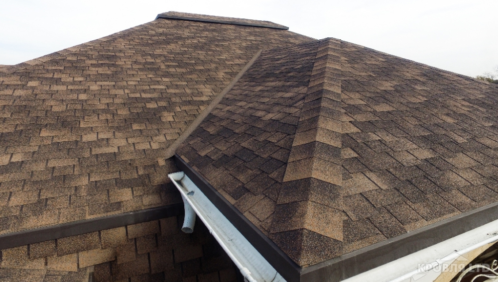 136-1 Гибкая черепица Katepal Ambient мускатный орех
